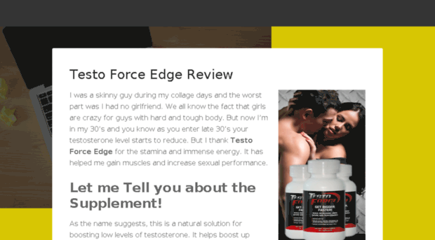 testoforceedge.com