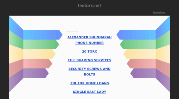 testorx.net