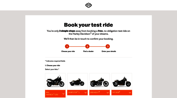 testride.harley-davidson.com