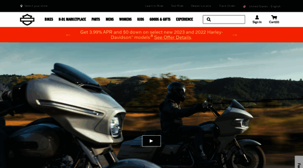 testridesee.harley-davidson.com