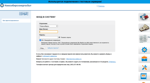 Service.nskes.ru.