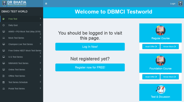 testworld.dbmci.com