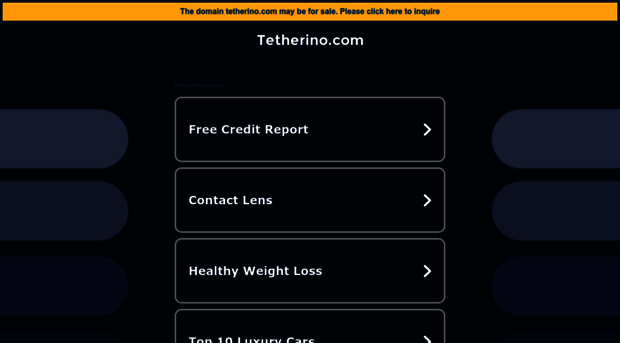 tetherino.com