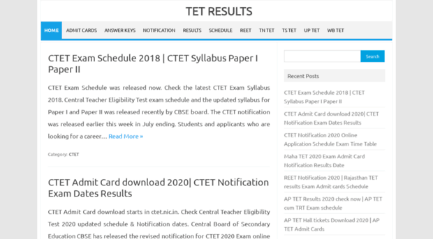 tetresults.com