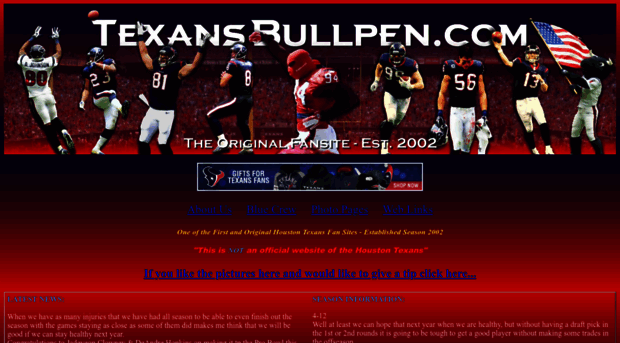 texansbullpen.com