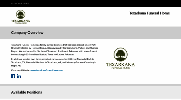 texarkana-funeral-home.careerplug.com