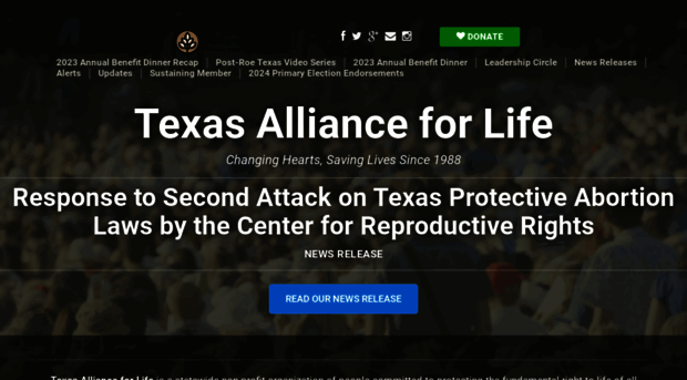 texasallianceforlife.com