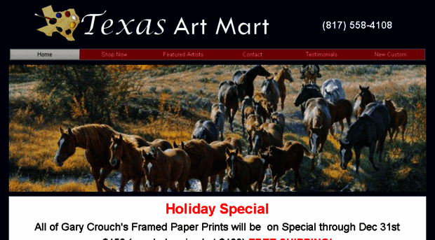 texasartmart.com