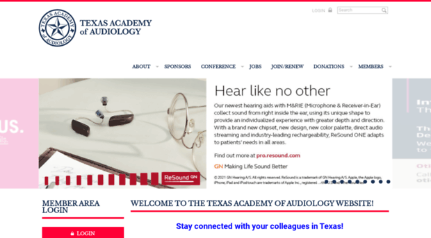 texasaudiology.org