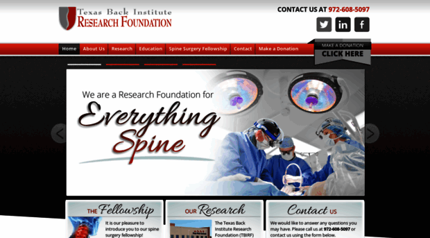 texasbackresearchfoundation.org