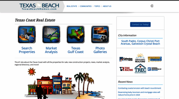 texasbeachhomes.com