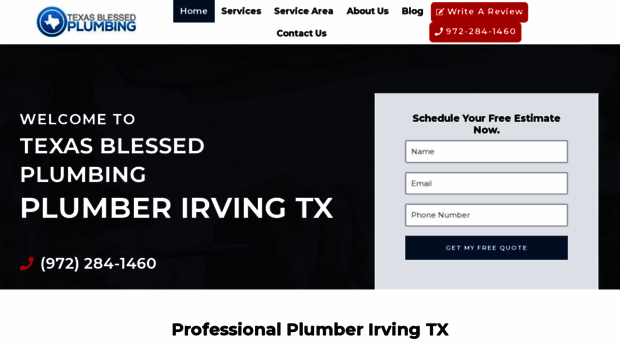 texasblessedplumbing.com