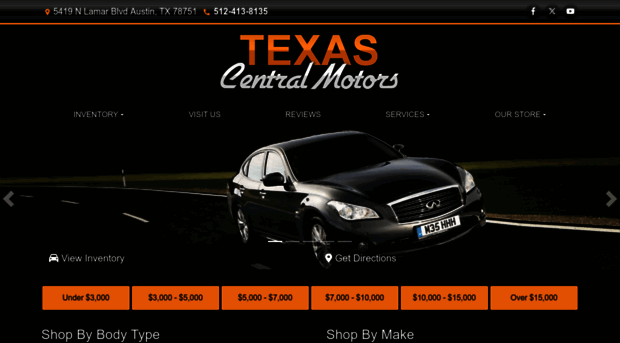 texascentralmotors.com