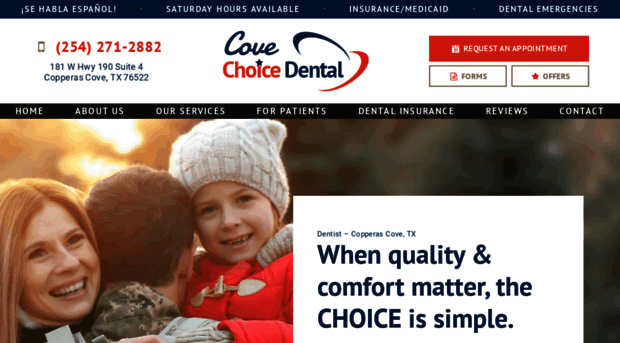 texaschoicedental.com