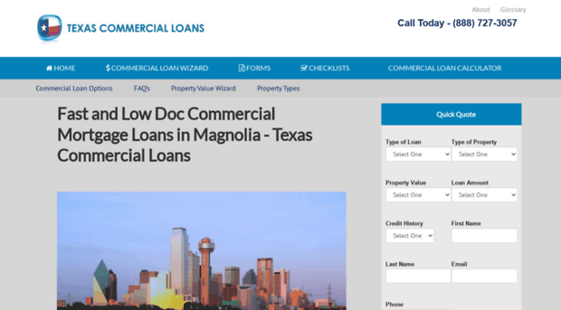 texascommercialloans.com