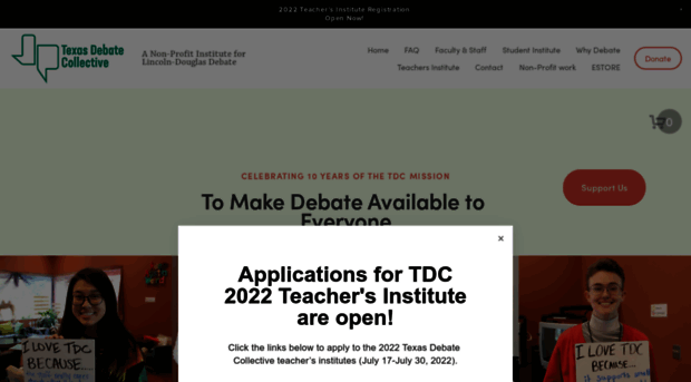 texasdebatecollective.com