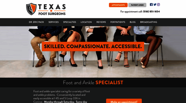 texasfootsurgeons.com