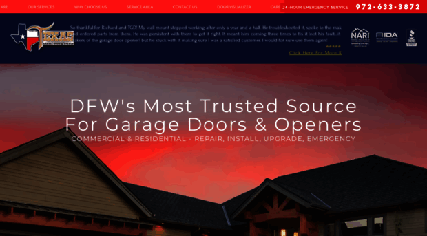 texasgaragedoorandopener.com