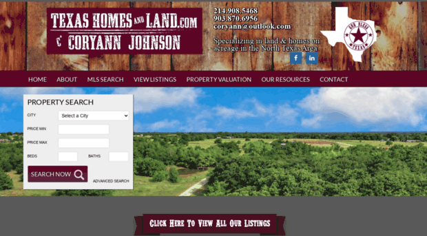 texashomesandland.com