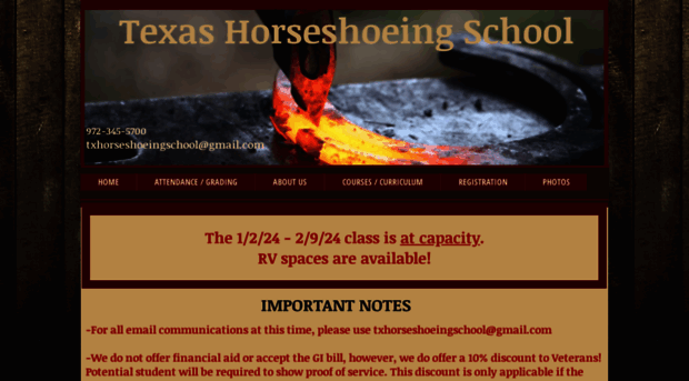 texashorseshoeingschool.com