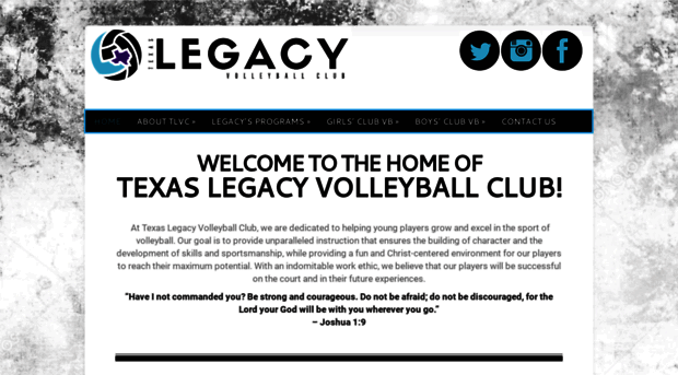 texaslegacyvolleyball.com