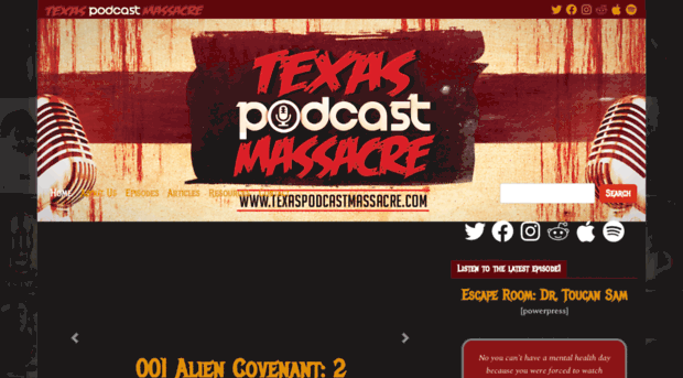 texaspodcastmassacre.com