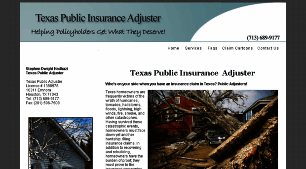texaspublicinsuranceadjuster.com