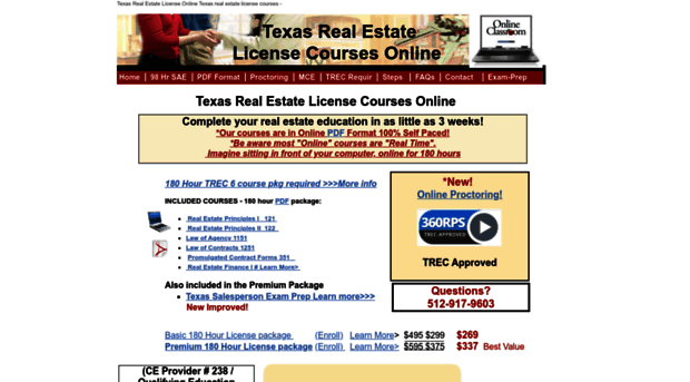 texasrealestateschoolonline.com