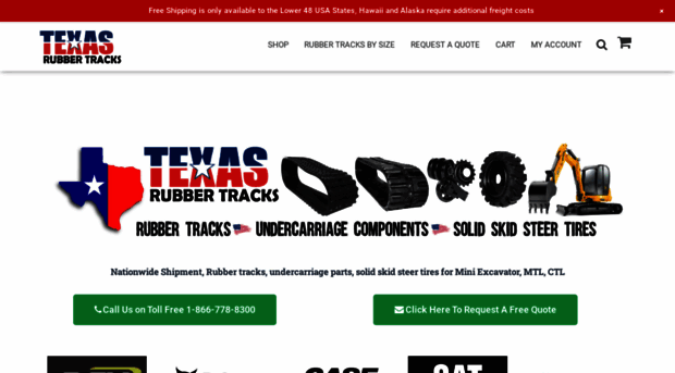 texasrubbertracks.com