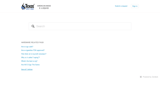 texasselectvapor.zendesk.com