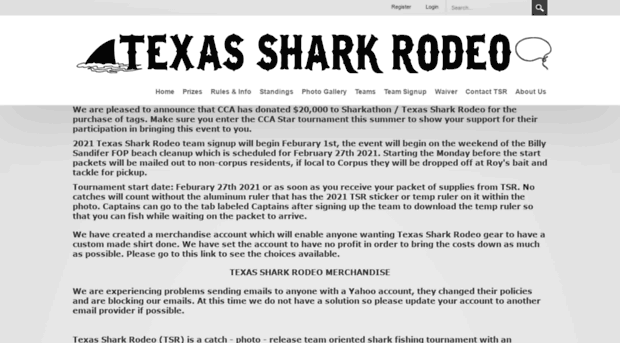 texassharkrodeo.com