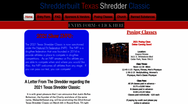 texasshredderclassic.com