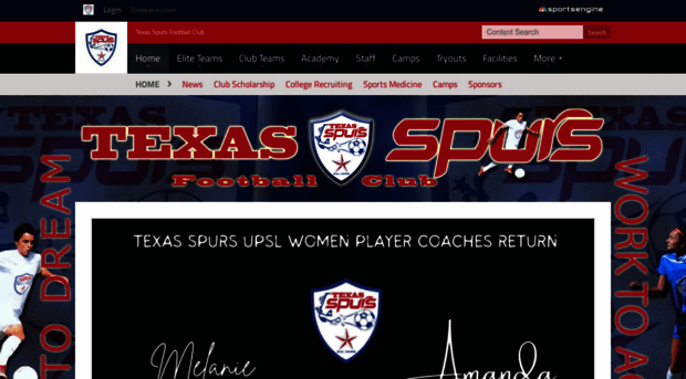 texasspursfc.com