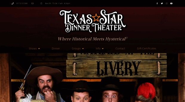 texasstardinnertheater.com