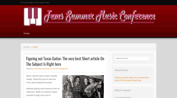 texassummermusicconference.com