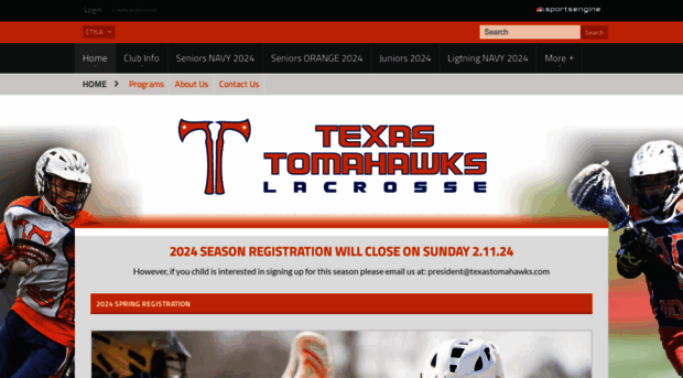 texastomahawks.com