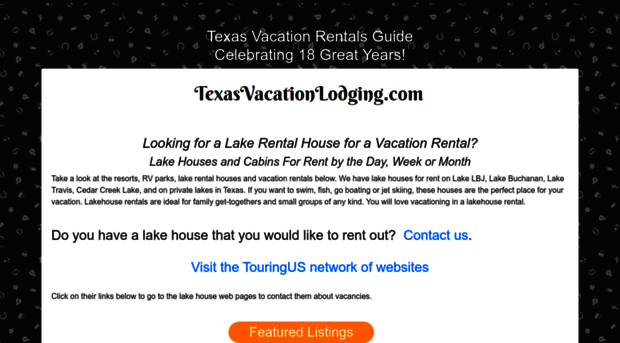 texasvacationlodging.com