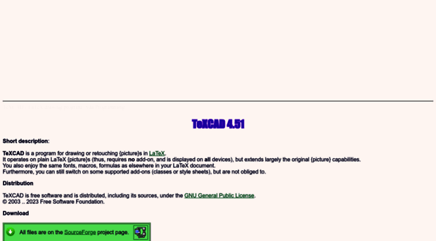 texcad.sourceforge.net