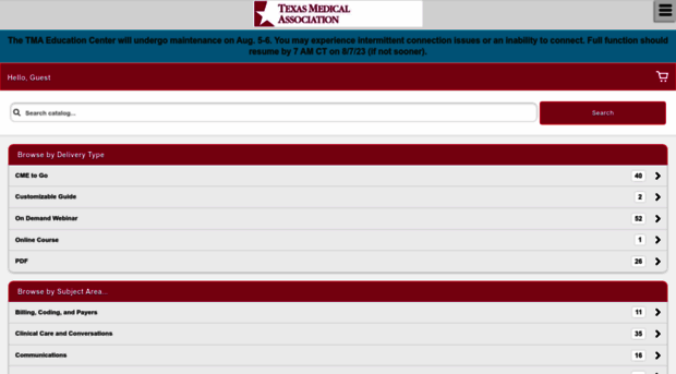 texmed.inreachce.com