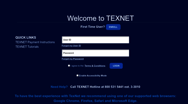 texnet.cpa.texas.gov - TexNet System - Tex Net Cpa As