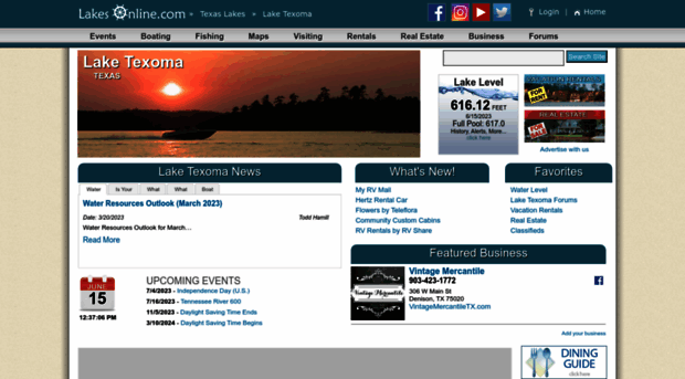 texoma.uslakes.info
