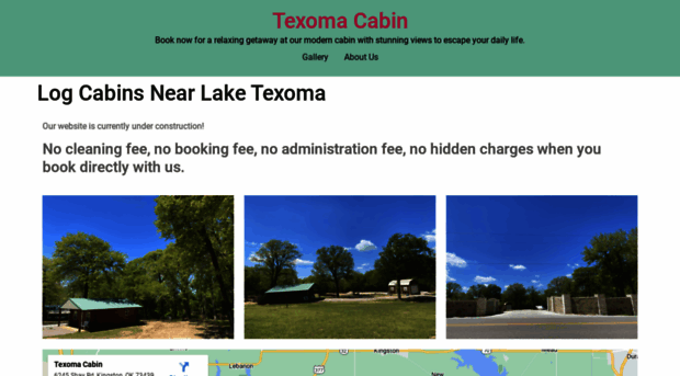 texomacabin.com