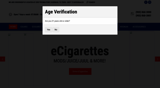 texomatobacco.com