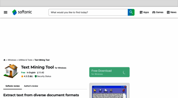 text-mining-tool.en.softonic.com