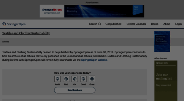 textclothsustain.springeropen.com