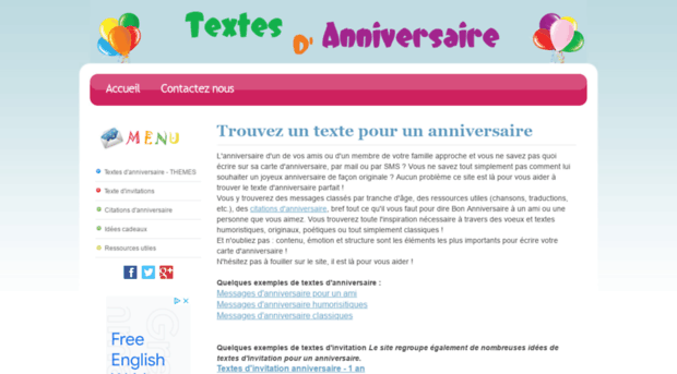 texte-anniv.fr