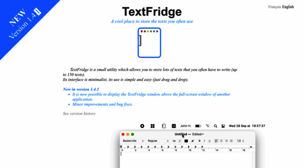 textfridge.traintrain-software.com