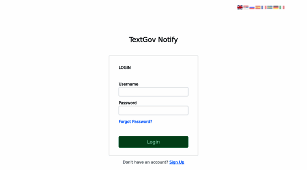 textgovnotify.com