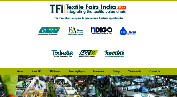 textilefairsindia.com