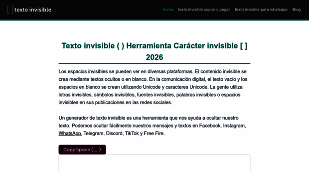 textooinvisible.com